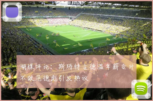湖媒评论：斯玛特古德温年薪合计不敌范德彪引发热议